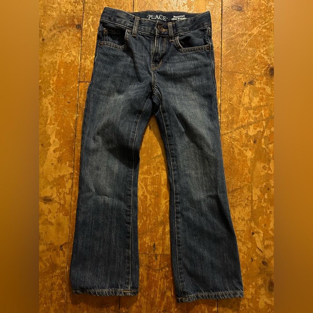 Boys sz 6 blue jeans